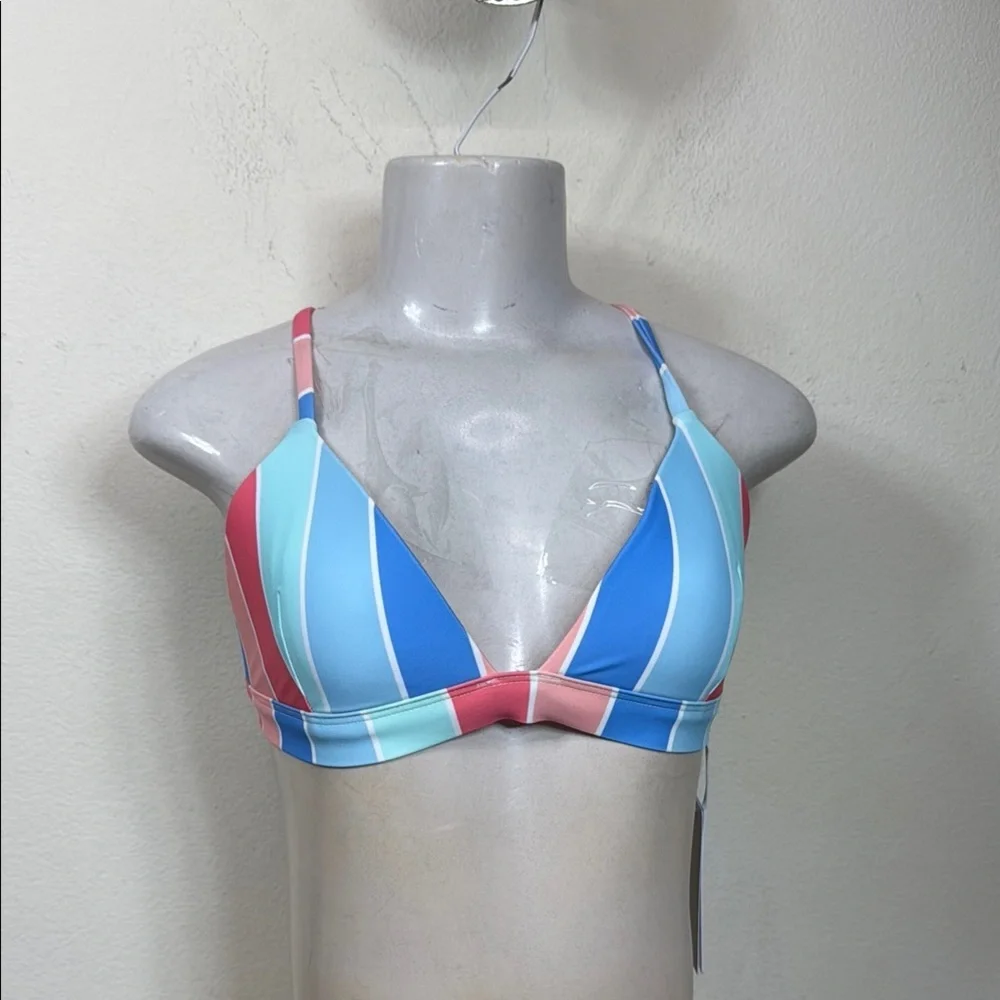 (L1) SOUTHERN TIDE, Colorful Striped Bikini Top, sizes S, XS - Picture 2 of 10
